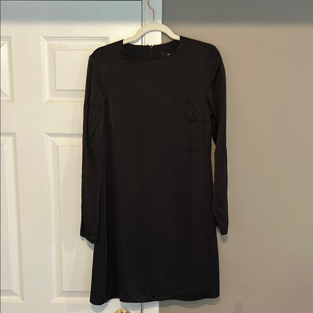 Banana Republic Abril Silk dress | Dark Brown